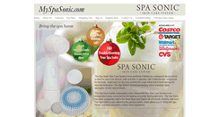 Desktop Screenshot of myspasonic.com